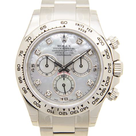 rolex daytona white mother of pearl|rolex cosmograph daytona with diamonds.